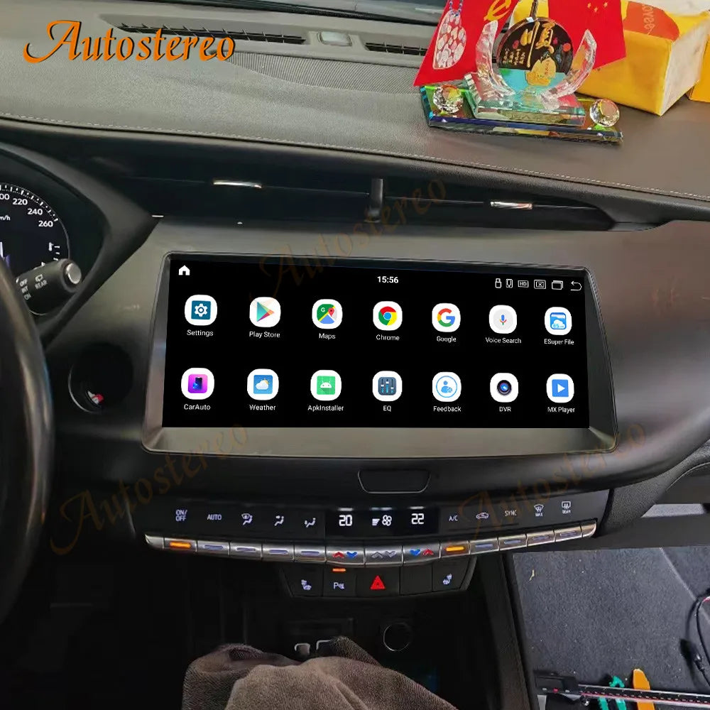 4G LET Android 13 For Cadillac XT4 Wireless Carplay Car GPS Navigation Head Unit Multimedi
