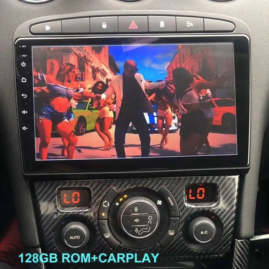 Carplay Car Stereo For Peugeot 408 Radio Multimedia Video Player For Peugeot RCZ 308 308SW