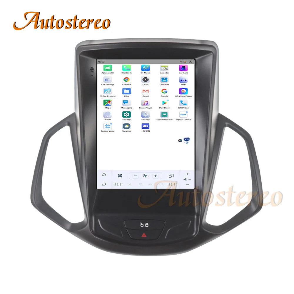 Qualcomm Android 11 For Ford Ecosport 2014-2019 Tesla Style Screen Car GPS Navigation Radi