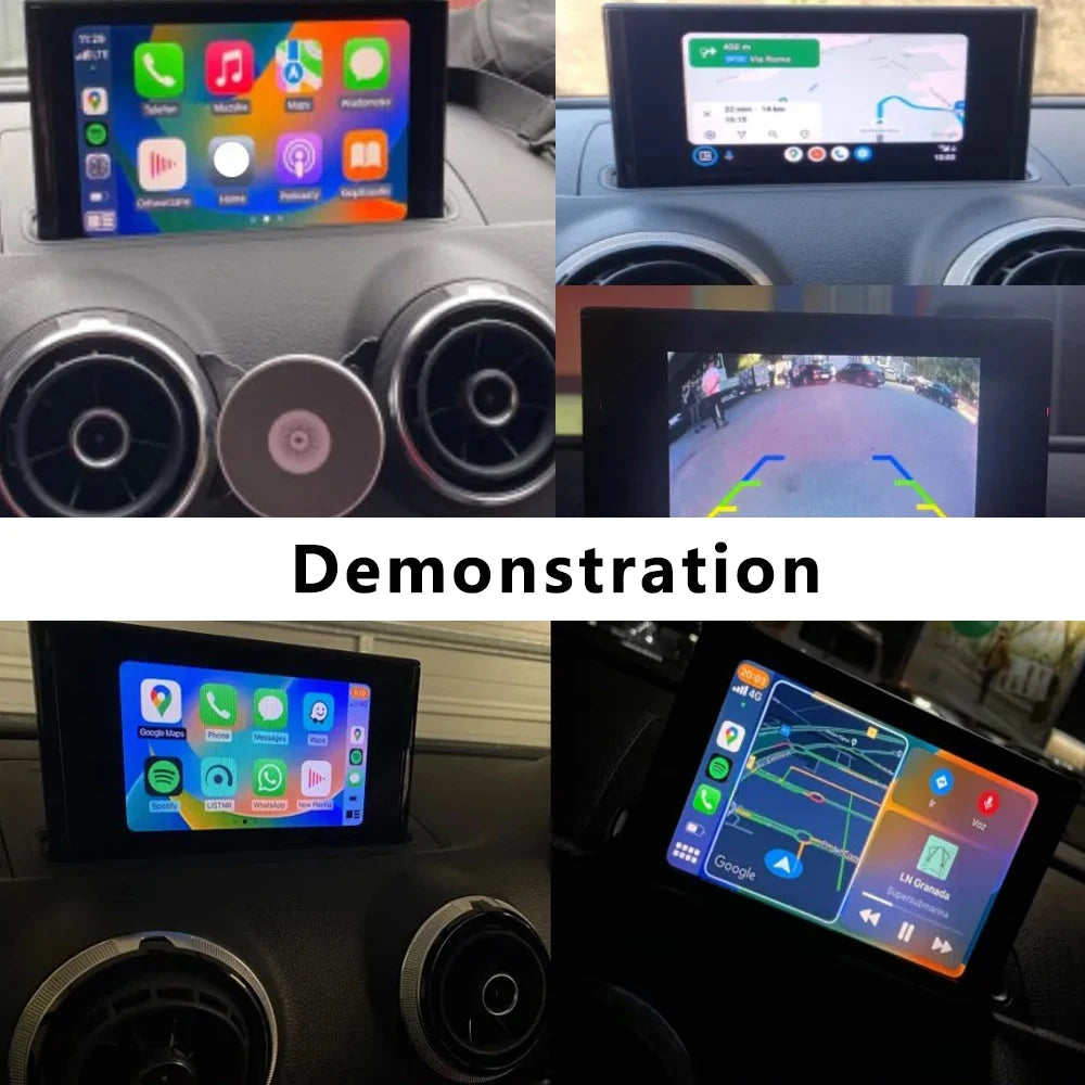 Wireless Carplay Android Auto Lossless Installation Interface For Audi A3 A4 A5 Q2 Q5L Q7
