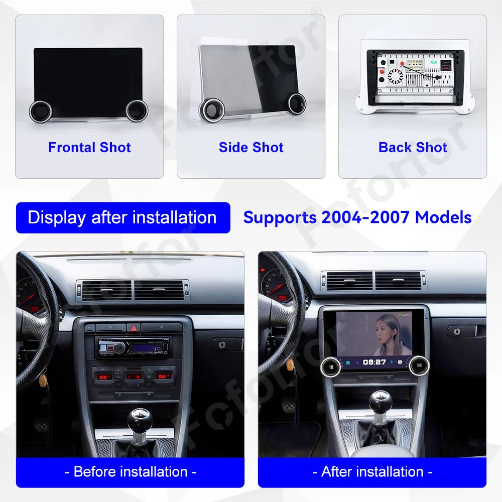 High Definition Car Head Unit 11.5 Inch Android 15 Wireless CarPlay GPS Multimedia Navigat
