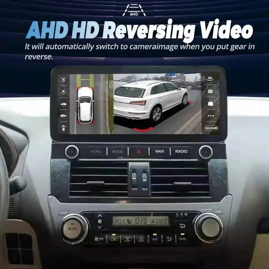 12.3inch Android 15 Screen Car Radio For Toyota Land Cruiser 150 Prado LC150 FJ150 2010-20 | AUTOKITSHOP