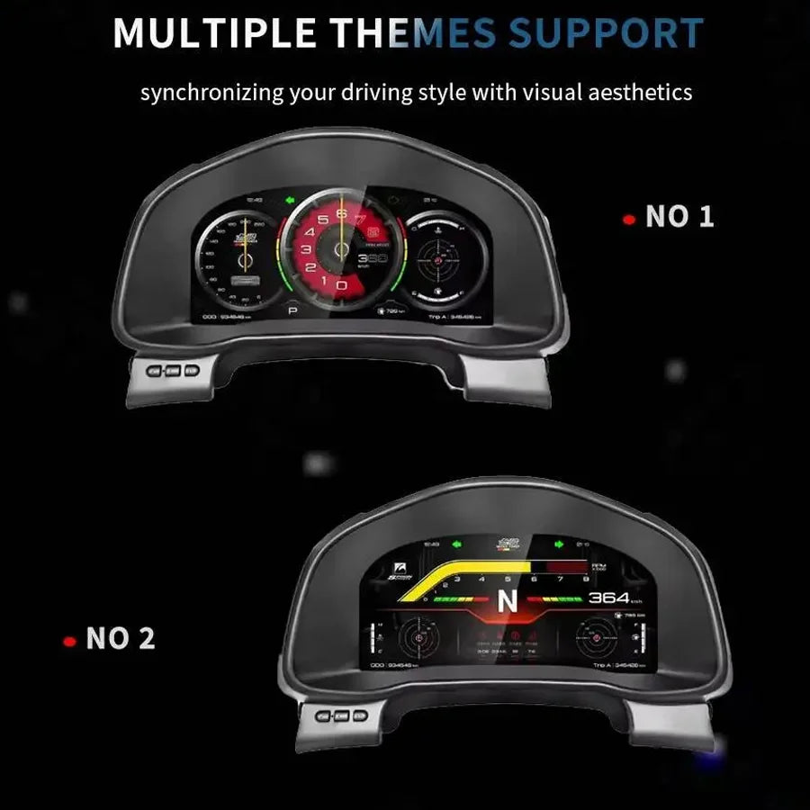Upgrade Original Car Digital Instrument Cluster For Honda fit Jazz 2014-2020 LCD Speedmete | AUTOKITSHOP