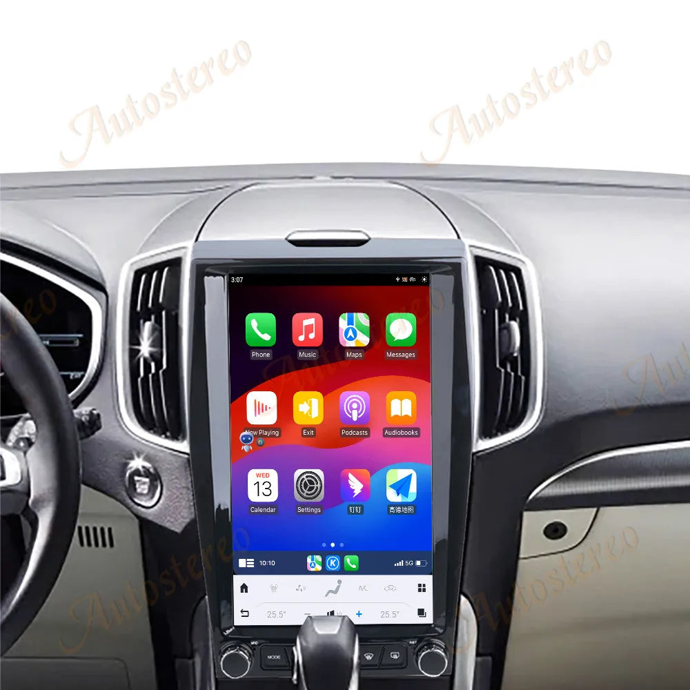 For Ford Galaxy 2015-2020 Tesla Screen Android 13 Vertical Screen Head Unit Multimedia Pla