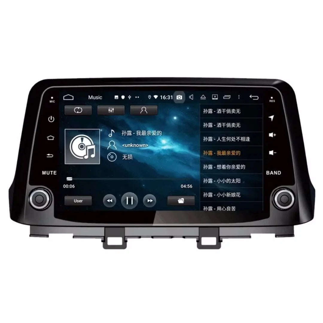 Android For Hyundai KONA 2017 2018 Car Radio GPS Navigation HD Screen Head Unit Player Mul