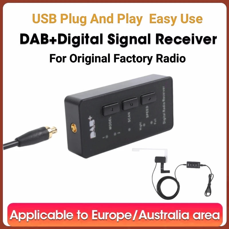 DAB/DAB+ Europoan Car Radio GPS Stereo Receiver Support AUX output FM function For Benz BM | AUTOKITSHOP