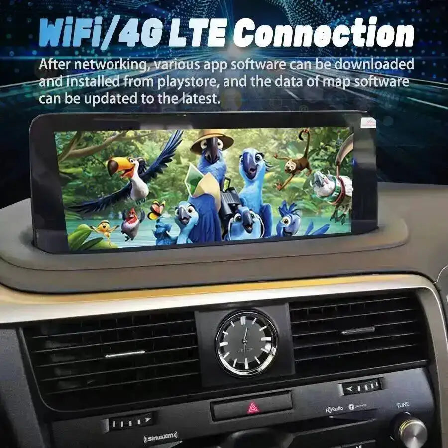 12.3 inch For Lexus RX Lexus Rx300h RX350 RX300 Android 15 Car Radio Navigation GPS Multim | AUTOKITSHOP