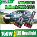 Plug and Play H7 LED Car Headlights 150W 30000LM Auto Headlamps Bulbs 6000K Super White 12
