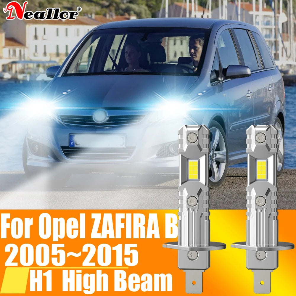 2x H1 Led Light Canbus Bulb Car Headlight High Power Auto Fog Diode Moto Driving Running L