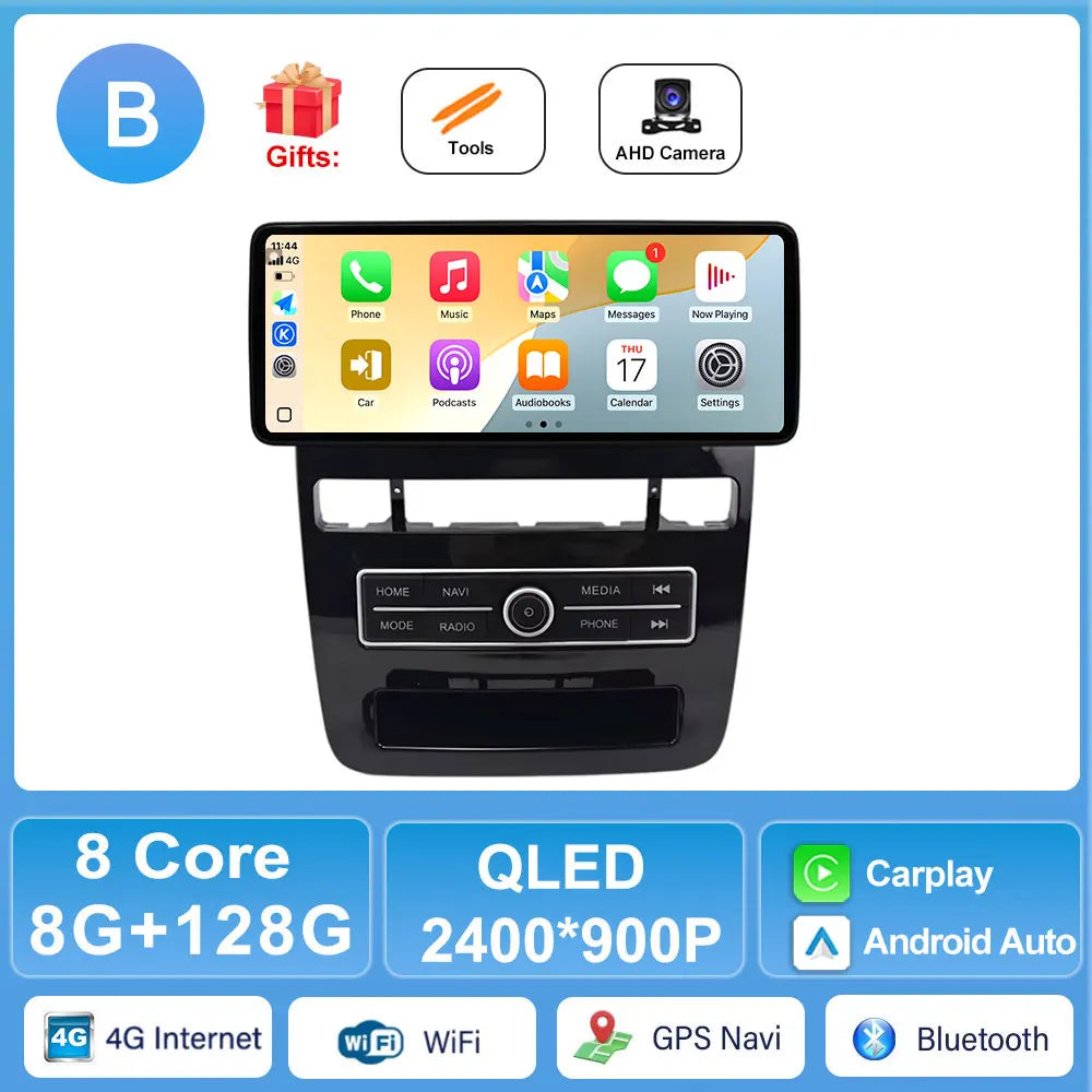 Android 12.3-Inch Wireless CarPlay Radio for Volkswagen Touareg 2011-2017 | AUTOKITSHOP