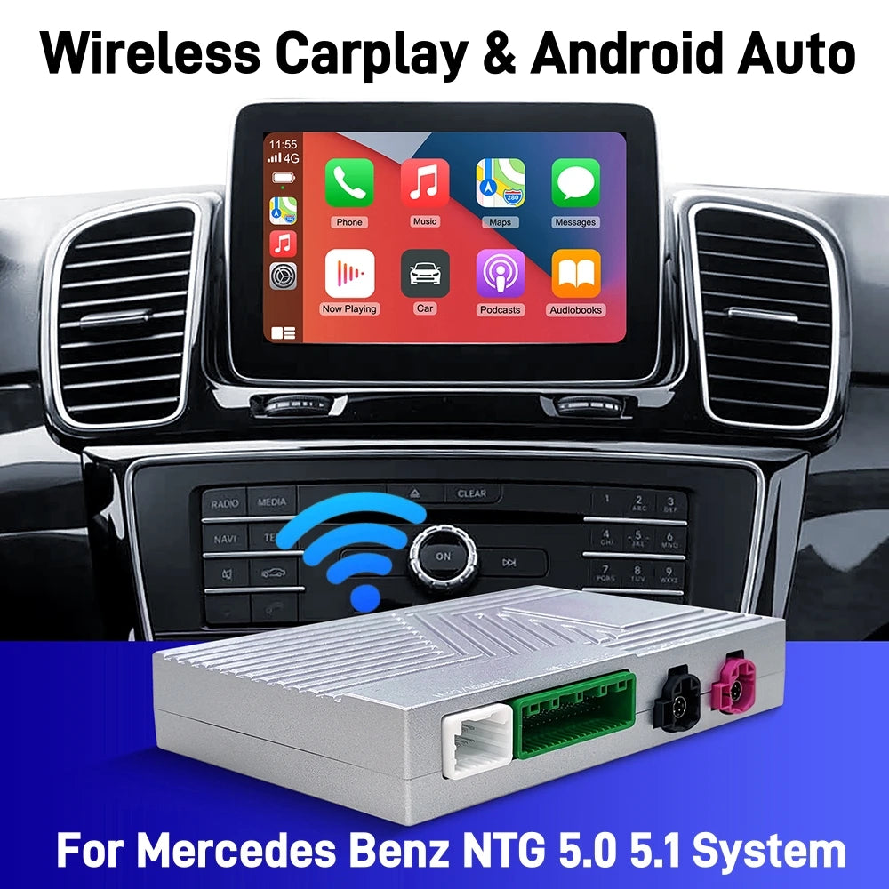 Wireless CarPlay Android Auto Decoder Box CarPlay Interface For Mercedes Benz GLE GLS CLS  | AUTOKITSHOP