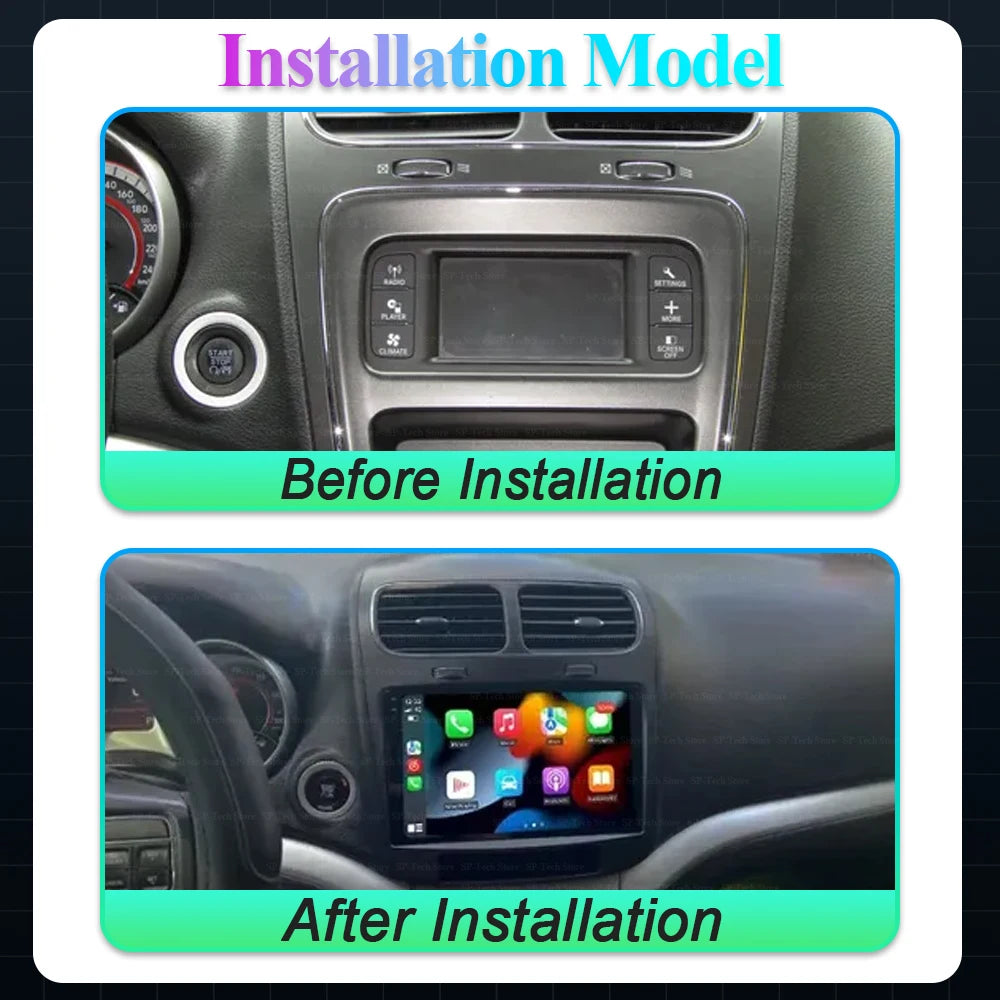For Dodge Journey Fiat Leap Freemont 2011 - 2020 Car Radio Multimedia Video Player Stereo  | AUTOKITSHOP