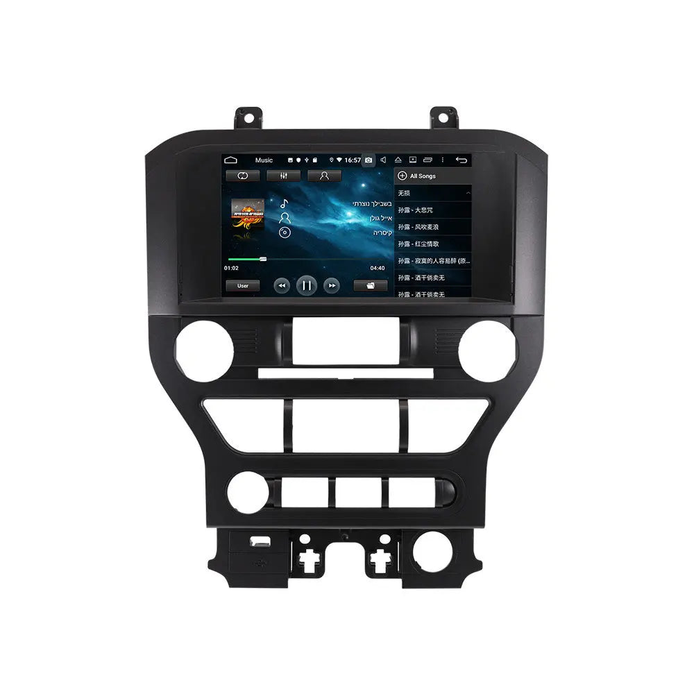 Carplay Android 13 For Ford Mustang GT 2015-2021 Multimedia Player Car GPS Navigation Head