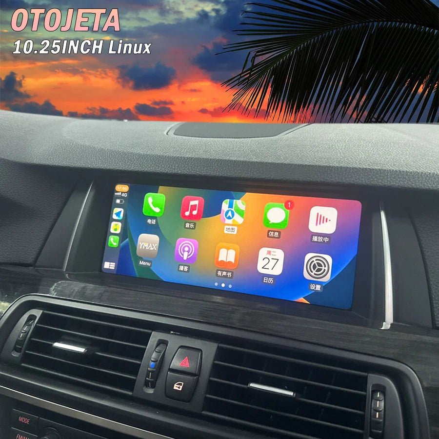 10.25inch Carplay Android Auto Screen For BMW 7 Series F01 2009 - 2015 Car Video Vi Link M