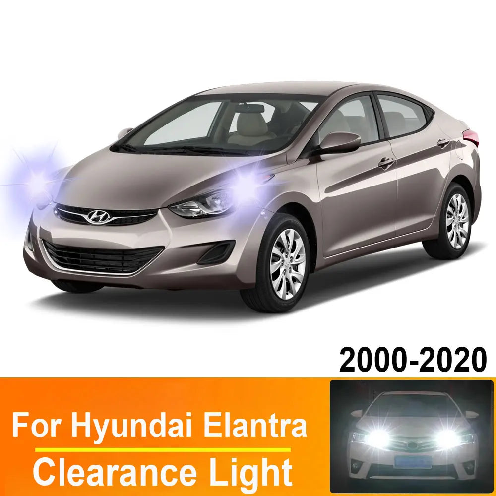 LED Interior Light Kit for Hyundai Elantra 2000- 2007 - Canbus Dome Map Door Trunk Bulbs | AUTOKITSHOP