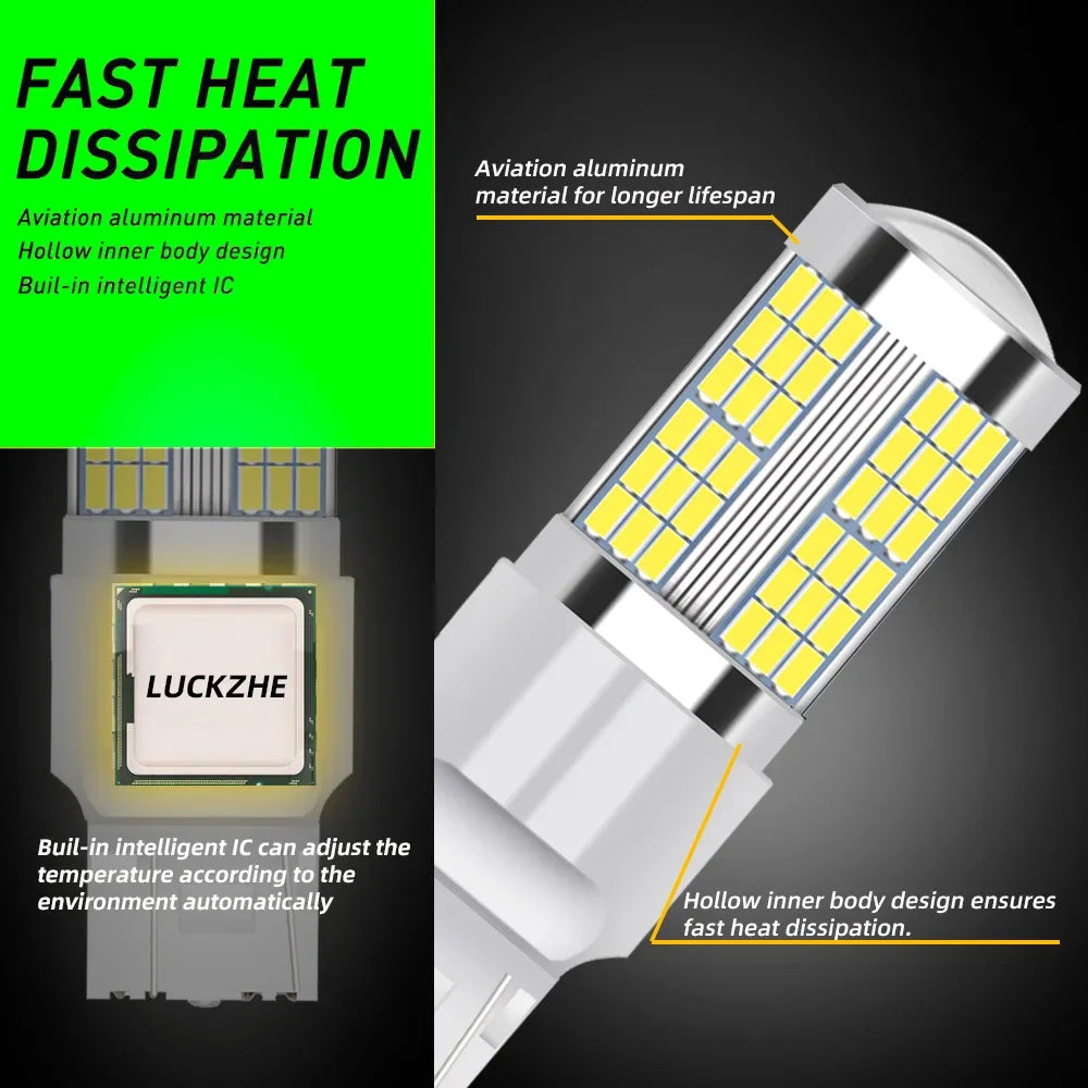 2-Piece LED Interior Light Kit for Dacia Sandero 2 Accessories - Canbus Error-Free Bulbs | AUTOKITSHOP