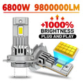 9800000LM Mini H7 LED Headlight Bulb Wireless 6800W CSP for Car Headlamp Auto Diode Lamps