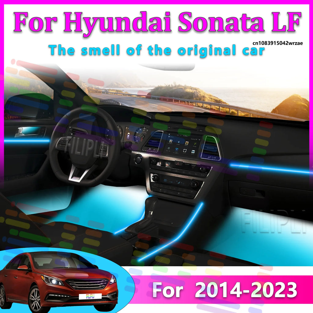 64 RGB - Neon Strip - for Hyundai - App Control - Car Interior Lighting | AUTOKITSHOP