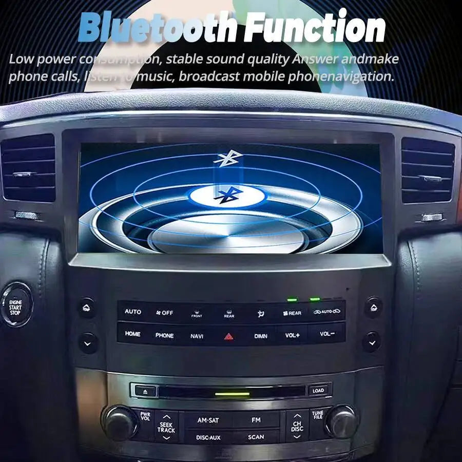 Radio Stereo Car Carplay For Lexus LX570 2007-2015 GPS Navirider Android 13 navi 8inch BT