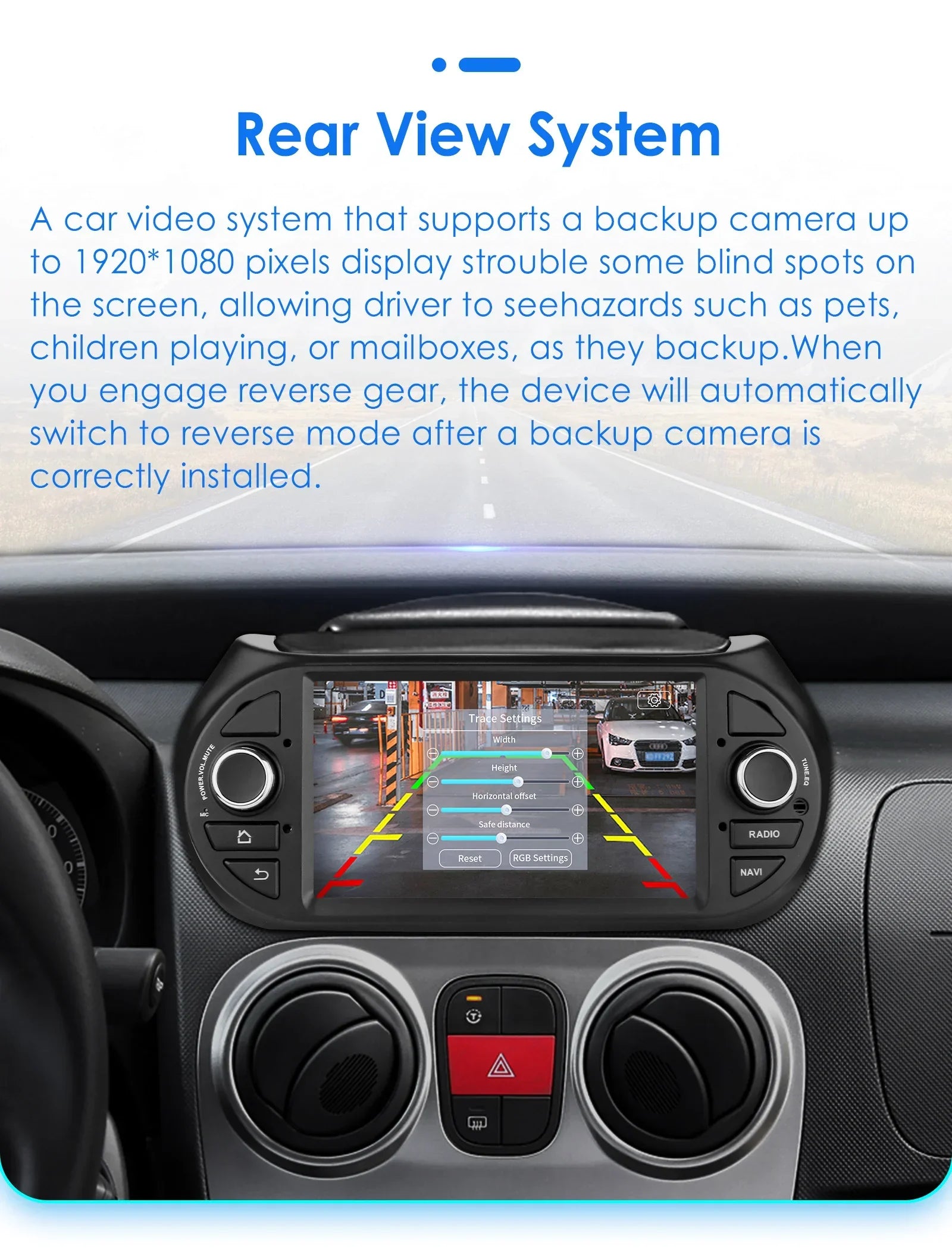 OSSURET Carplay Android Auto Car Radio for Fiat Fiorino / Citroen Nemo / Peugeot Bipper Ca