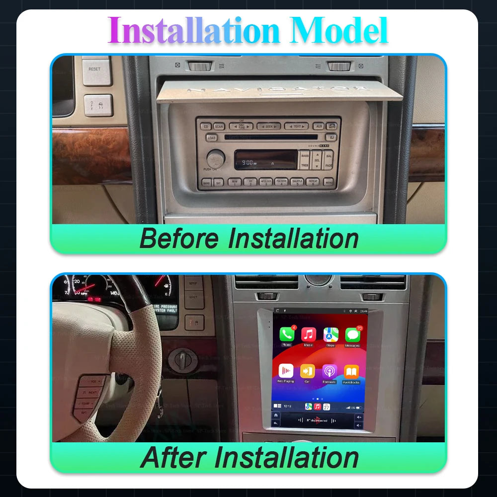 9.7 Inch Car Radio Android 16 For Lincoln Navigator 2005 2006 2007 2008 2009 Multimedia Vi | AUTOKITSHOP