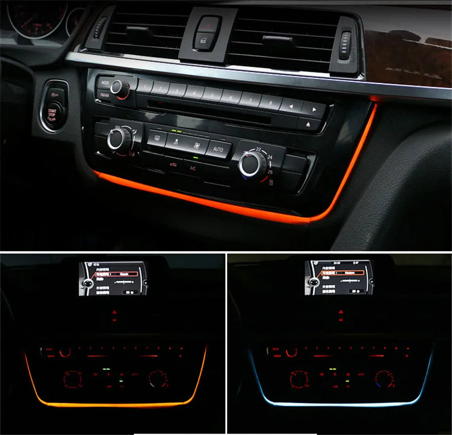 2 Colors - Ambient Light - for BMW F30 - Car Interior Lighting