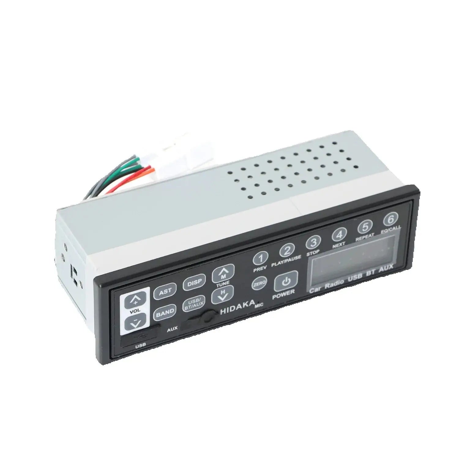 12-24V M200 Excavator Radio FOR Hitachi Komatsu Kato Truck Excavator AM FM USB AUX-IN Blue