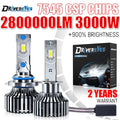 Ultra Bright H7 H4 LED Headlights Canbus H11 H1 H8 H9 9005 HB3 9006 HB4 9012 HIR2 Turbo Hi