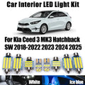12-Piece LED Interior Light Kit for Kia MK3 - Canbus Error-Free Interior Bulbs