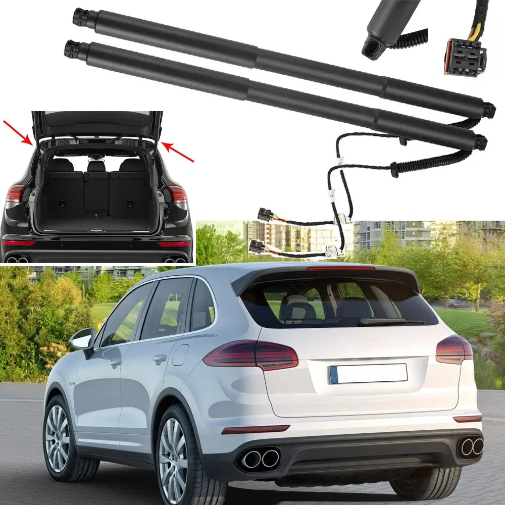 For 2015-2017 92A Porsche Cayenne Electric Tailgate Gas Spring Struts Left Right Universal | AUTOKITSHOP