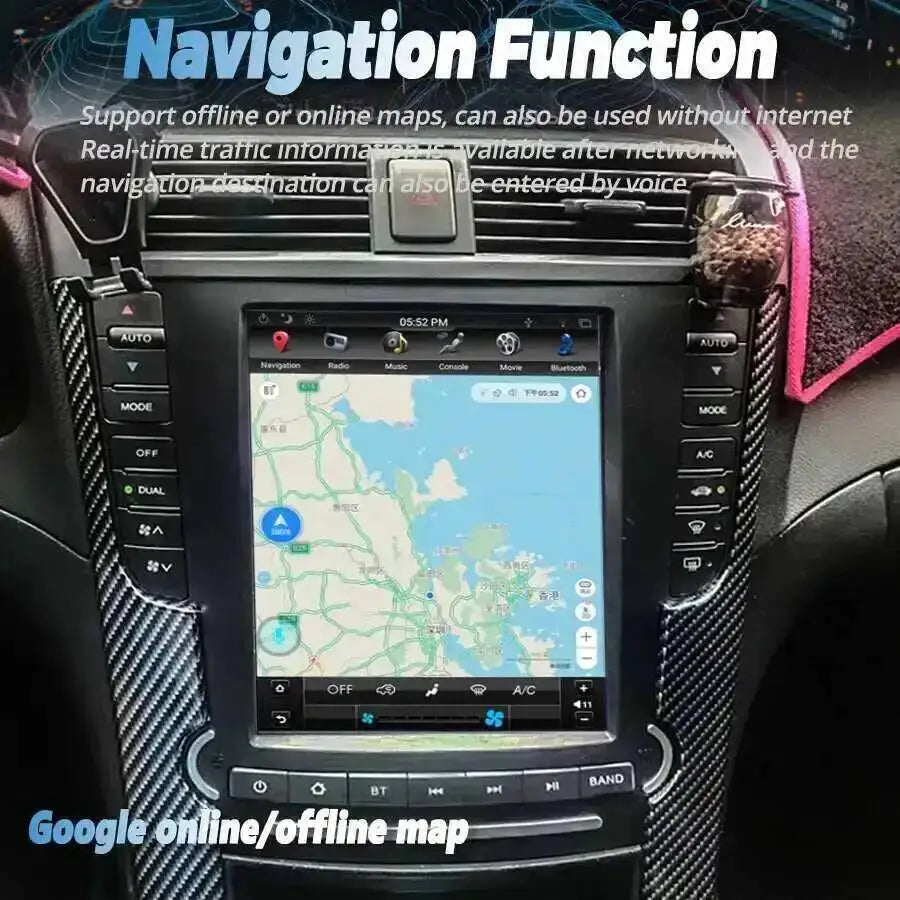 S 10.4inch Car Radio Multimedia Video Player For Acura TL 2004-2008 GPS Navigation Android | AUTOKITSHOP