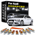 LED Interior Map Dome Light Car Bulbs Kit For Audi Q5 8R Q7 4L A1 8X A3 8L 8P 8V A4 B5 B6