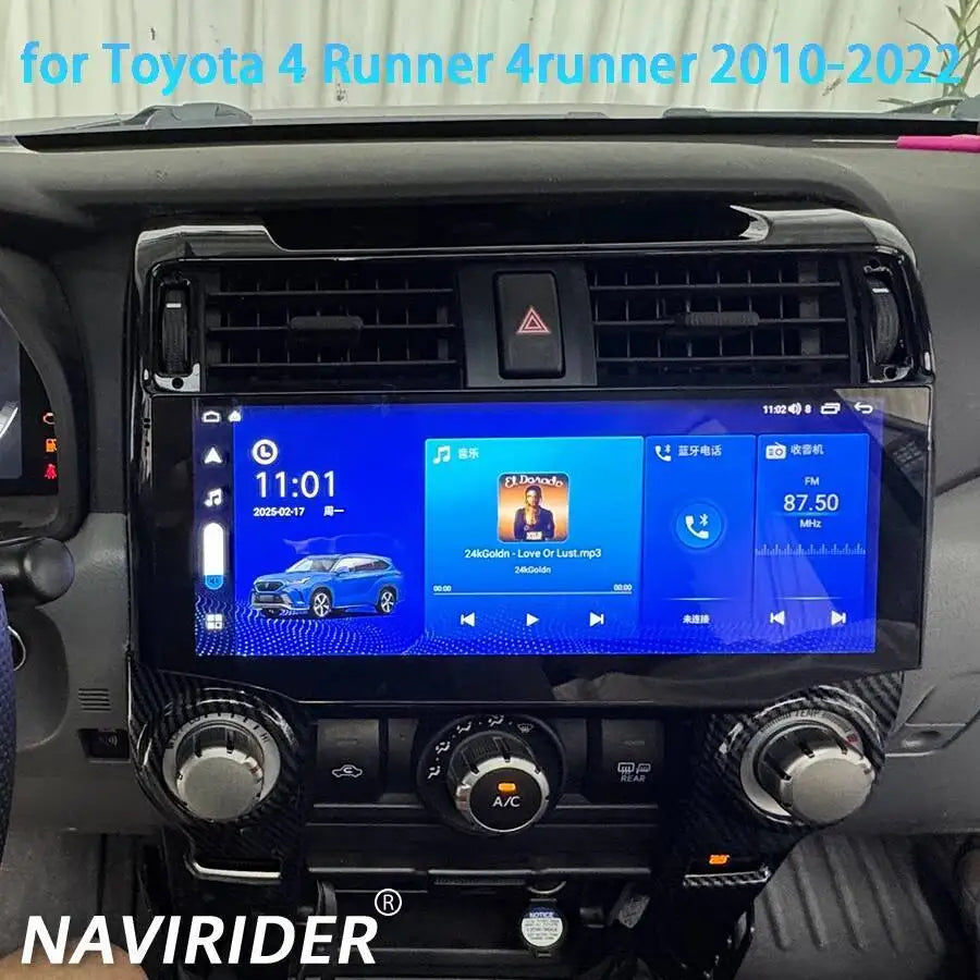 Car Screen Multimedia Video Player For Toyota 4 Runner 4Runner 2010-2023 12.3inch Android