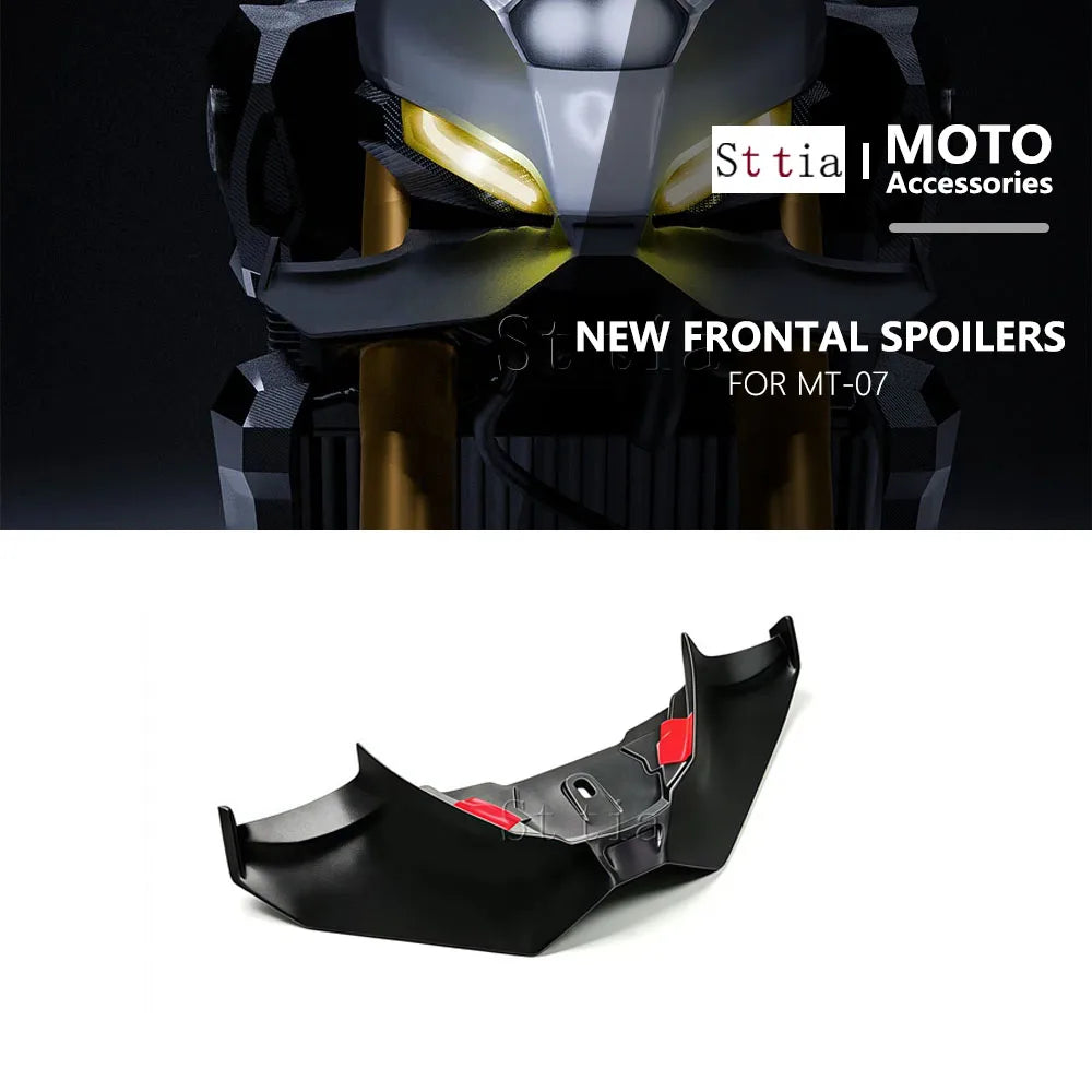 2025 For Yamaha MT 07 MT-07 MT07 2026 Motorcycle Accessories Aluminum Frontal Spoilers Aerodynam - Automotive LED Light