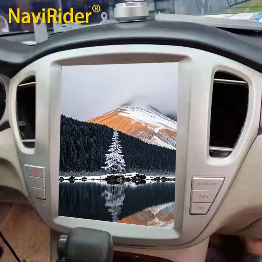 12.1" Screen Car Multimedia Player For Toyota Highlander Kluger 2001-2007 Android 15 Car R | AUTOKITSHOP