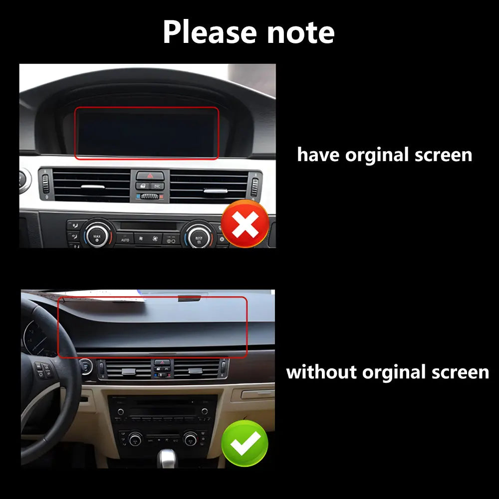 Android AUTO 12.3inch For BMW 3 Series E90 E91 E92 2006- 2021 Wireless Carplay Car Multime