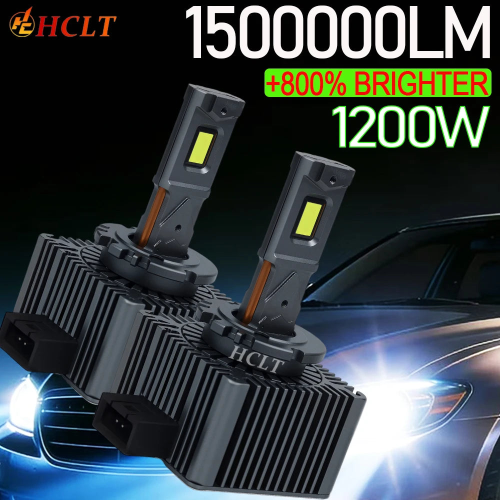 D3S D1S D2S LED Canbus Bulbs 4S D1R D3R D2R D4R D8S No Error Led Car Headlight 1:1 Xenon L