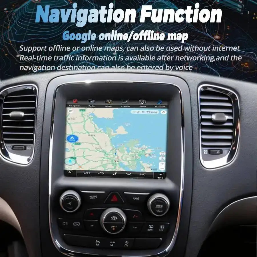 For Dodge Ram Durango Auto Multimedia 8.4'' Android 15 Car Radio Screen Carplay Video Play | AUTOKITSHOP