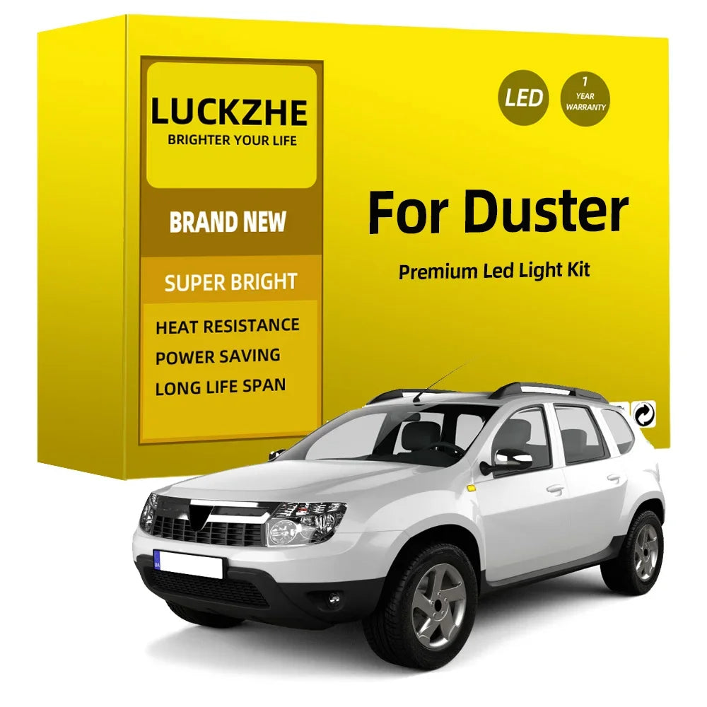 LED Interior Light Kit for Dacia Duster 1 2 - Canbus Error-Free Bulbs | AUTOKITSHOP