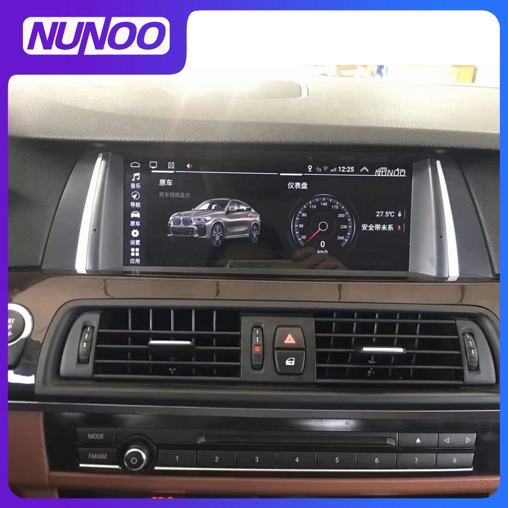Android 14 8+128GB CarPlay For BMW 5 Series GT F07 2009-2016 GPS Car Multimedia Player Nav