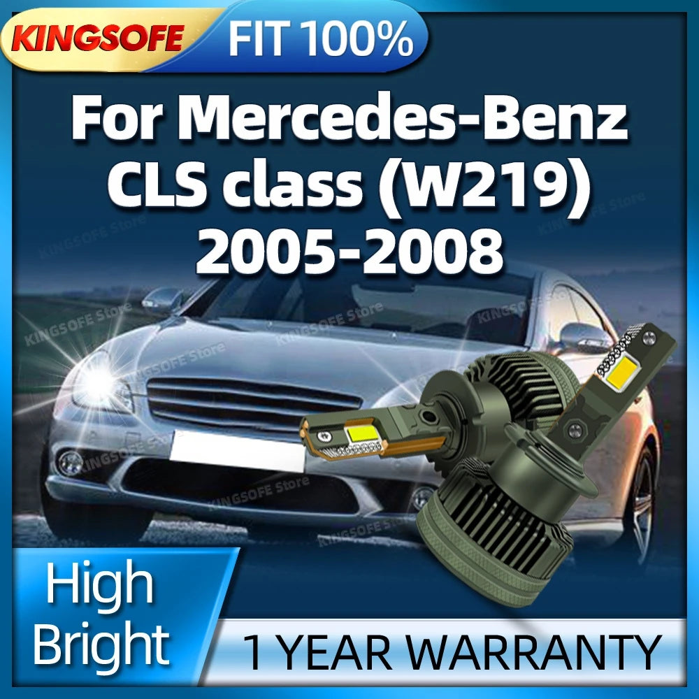 LED Lamp Canbus 50000LM Replacement Original HID D2S Car Headlight Bulbs For Mercedes Benz