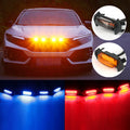 Grille Light LED Grill Mount Assemblies For Car 2016-2020 Toyota Tacoma w/TRD Pro Grill ON