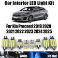 12-Piece LED Interior Light Kit for Kia Proceed - Canbus Error-Free Bulbs | AUTOKITSHOP