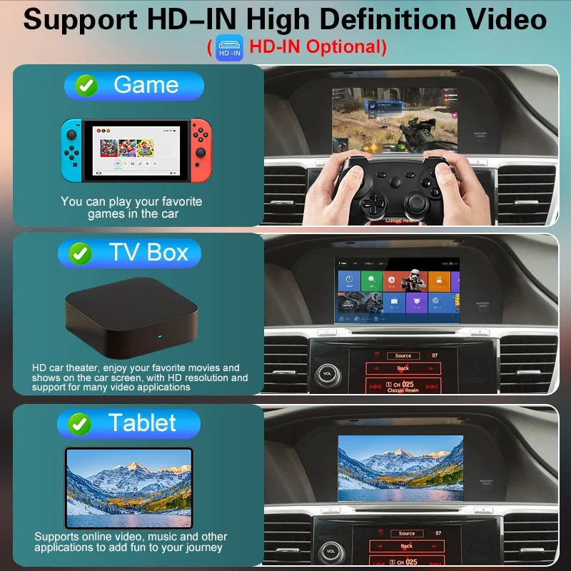 Wireless CarPlay Android Auto for Honda Accord / Odyssey Mirror Aftermarket CarPlay Upgrad