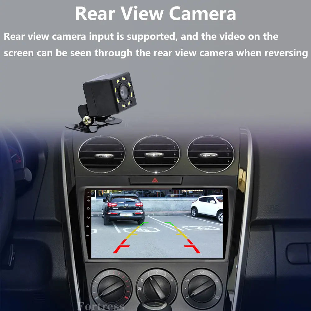 Android 16 Car Radio For Mazda CX-7 Cx7 2008 - 2015 Multimedia Video Player QLED 4G WIFI G