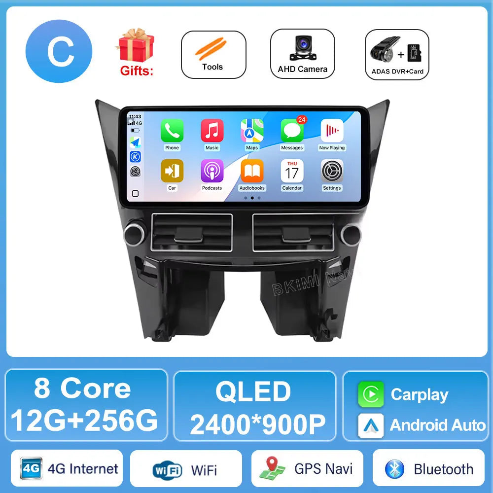 Wireless CarPlay Android Auto for Hyundai Sonata 2011-2018 | Navigation GPS Stereo DSP 4G Split Screen | AUTOK