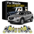 9-Piece LED Interior Light Kit for Mazda CX5 CX-5 2014 - 2018 - Canbus Dome Map Door Trunk Bulbs | AUTOKITSHOP