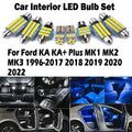 LED Interior Light Kit for Ford KA KA+ Plus MK1 MK2 MK3 1996-2017 - Canbus Dome Map Door Trunk Bulbs | AUTOKITSHOP