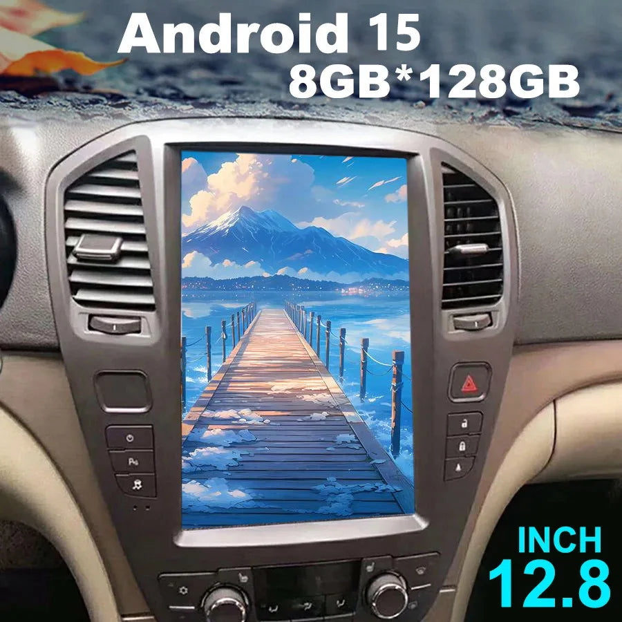12.8" 256GB Vertical Screen Android15 Car Multimedia Video Radio Player For Opel Insignia  | AUTOKITSHOP