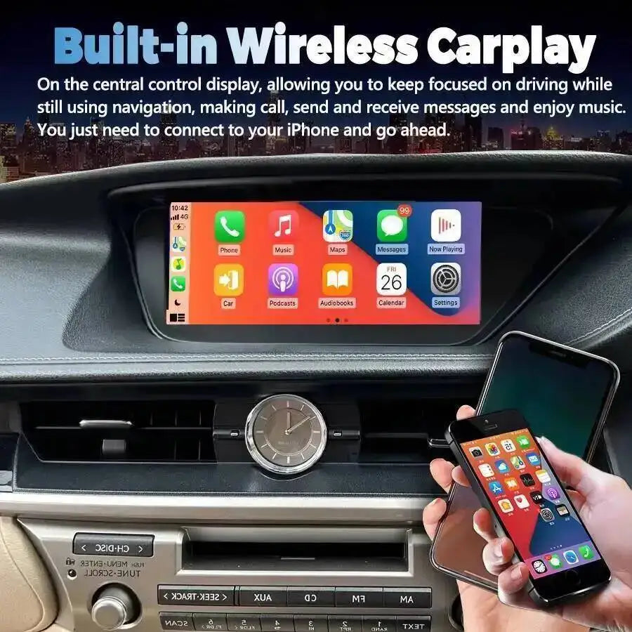 RHD Car Radio 10.25inch Navigation For LEXUS ES ES200 ES300H ES250 ES350 RHD 2013-2017 Blu